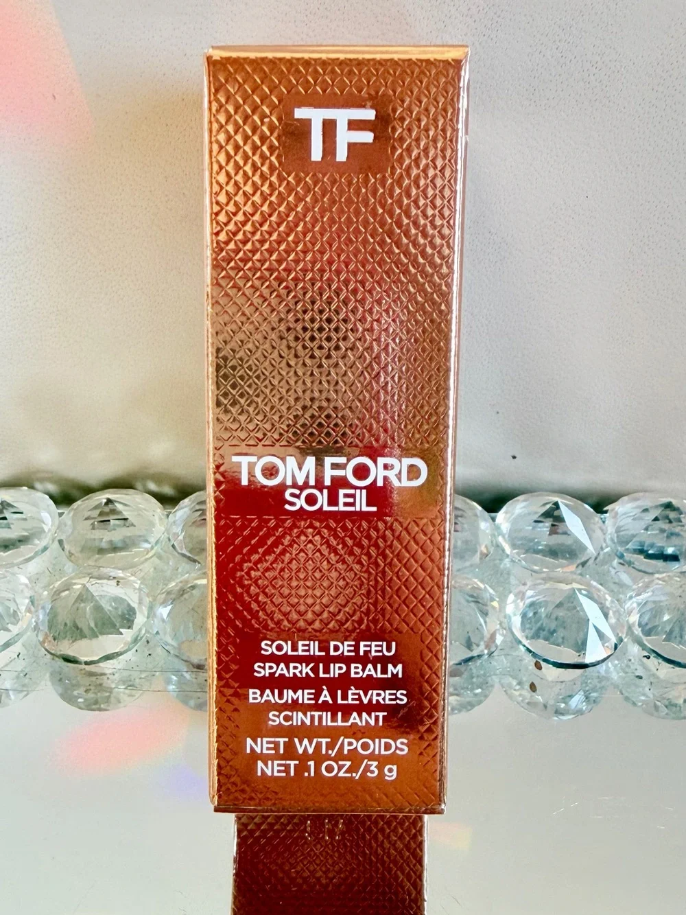 TOM FORD Soleil de Feu Spark Lip Balm. Full Size.